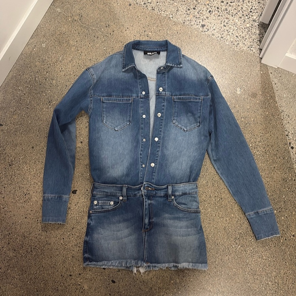 SER.O.YA Denim Dress